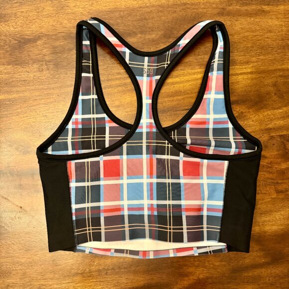 SPLITS59 Agathe Jacinthe Plaid Legging + Techflex Bra Matching Set / XS - Picture 12 of 14